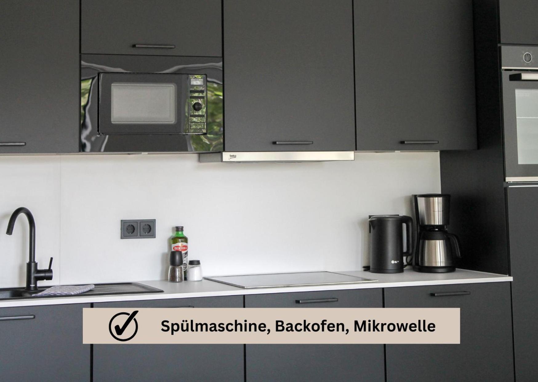 Modern Apartment - Fuer Freunde & Familien, Stadtnah, Parkplatz, E-Ladestation, Gitterbox Fuer Fahrraeder, Fitnessstudio, Digitale Gaestemappe Mit Restaurant- Und Unternehmenstipps Koblenz  Kültér fotó