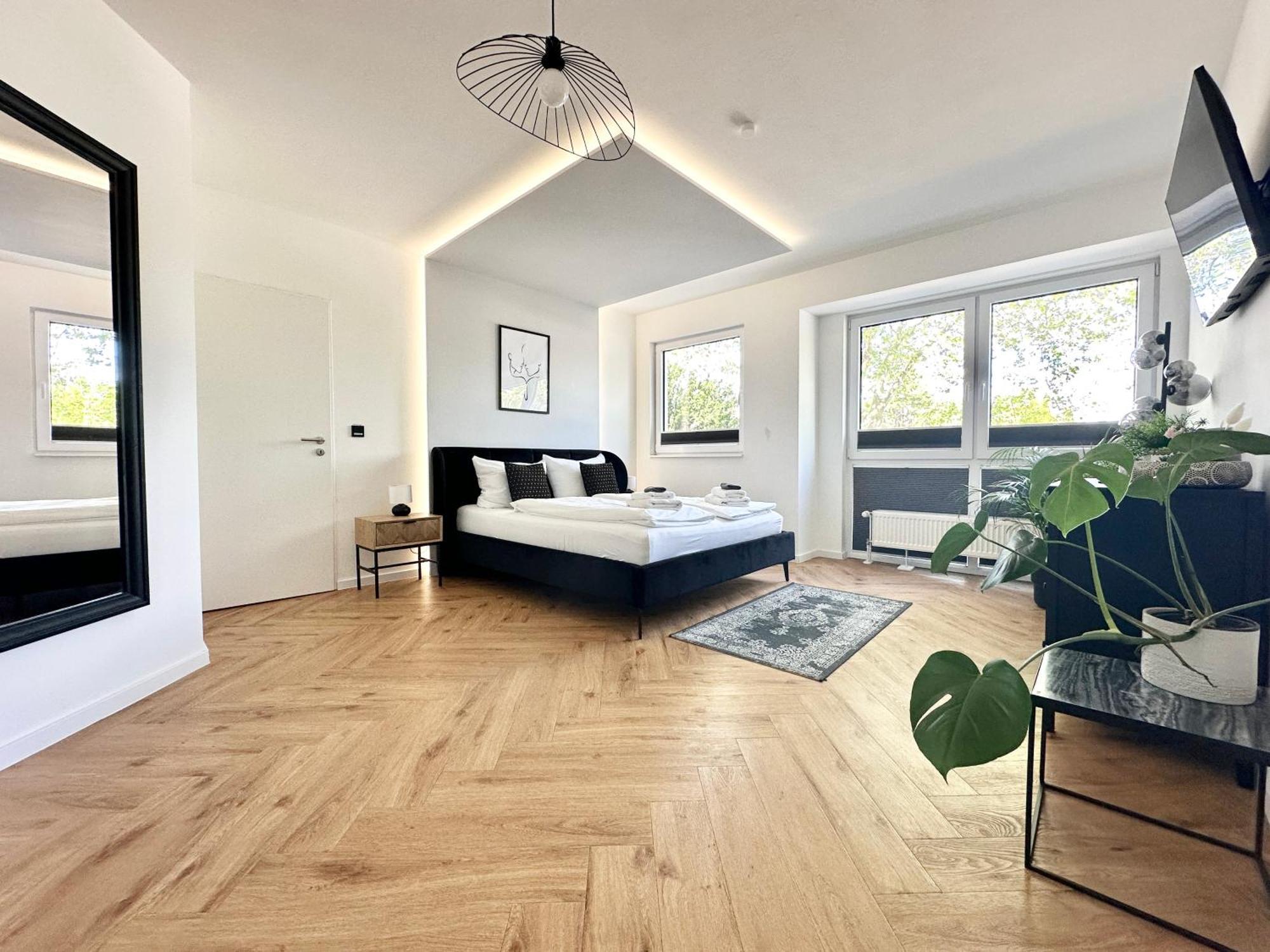 Modern Apartment - Fuer Freunde & Familien, Stadtnah, Parkplatz, E-Ladestation, Gitterbox Fuer Fahrraeder, Fitnessstudio, Digitale Gaestemappe Mit Restaurant- Und Unternehmenstipps Koblenz  Kültér fotó